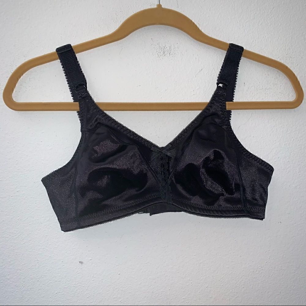 Bali Black Non-Wired Comfort Bra